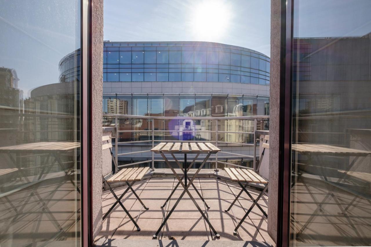 The Parliament Flats Apartment Brussel Bagian luar foto